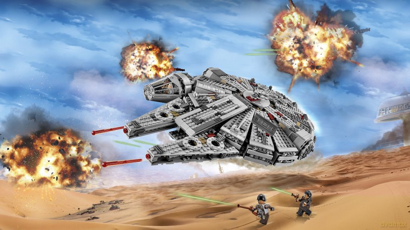 LEGO Gwiezdne Wojny Millennium Falcon (75105) (Star Wars) [KLOCKI]