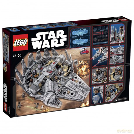 LEGO Gwiezdne Wojny Millennium Falcon (75105) (Star Wars) [KLOCKI]