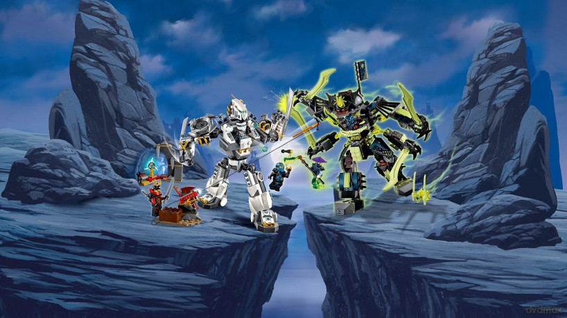 LEGO Starcie tytanów Mech (70737) [KLOCKI]