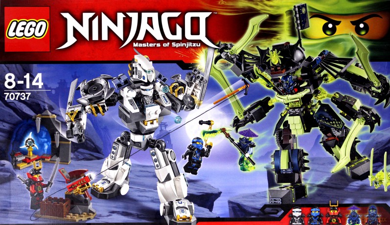 LEGO Starcie tytanów Mech (70737) [KLOCKI]