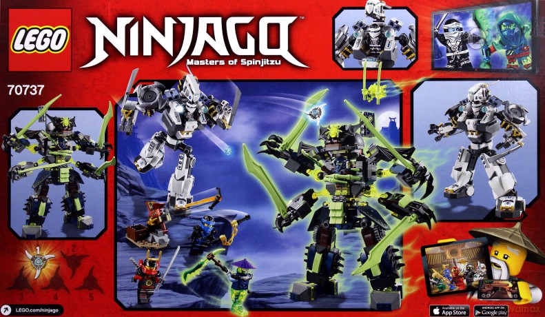 LEGO Starcie tytanów Mech (70737) [KLOCKI]