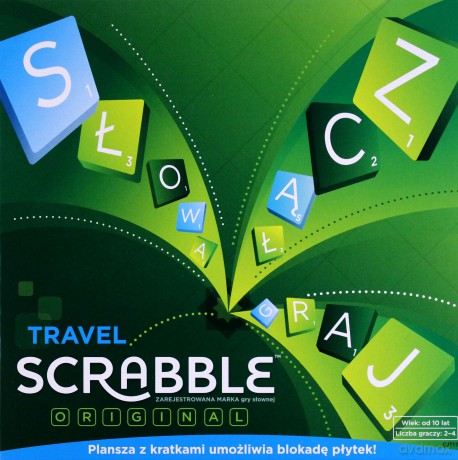 MATTEL Gra Scrabble Travel [GRA]