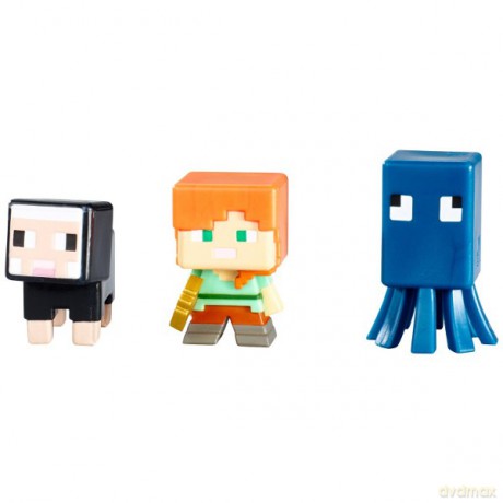 MINECRAFT 3-pack figurek seria J