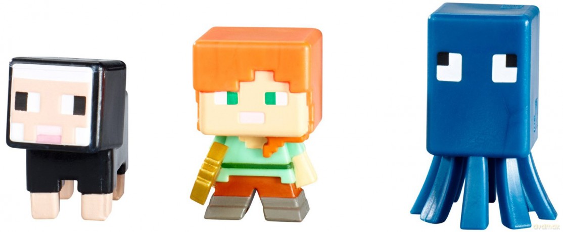 MINECRAFT 3-pack figurek seria J