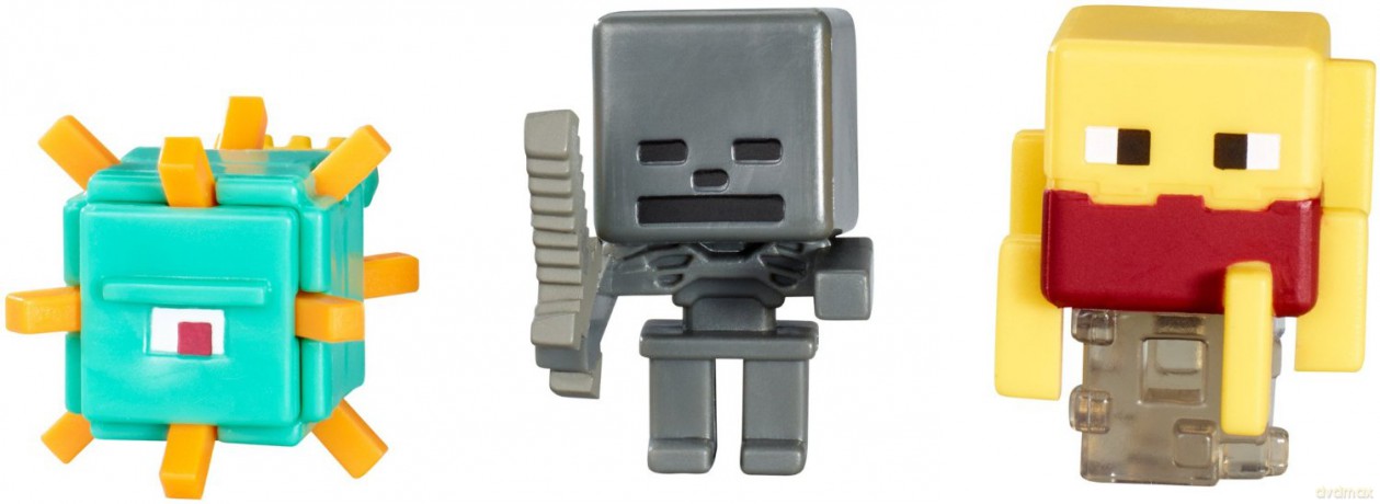 MINECRAFT 3-pack figurek seria K
