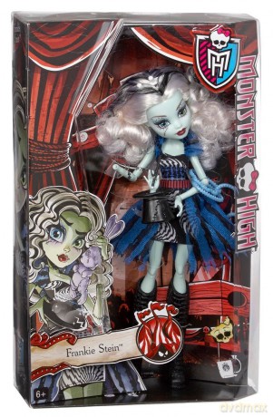 MONSTER HIGH Cyrk de Szyk Lalka Frankie