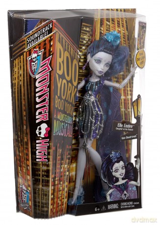 MONSTER HIGH Gwiazdy Boo Yorku Ellle Ede