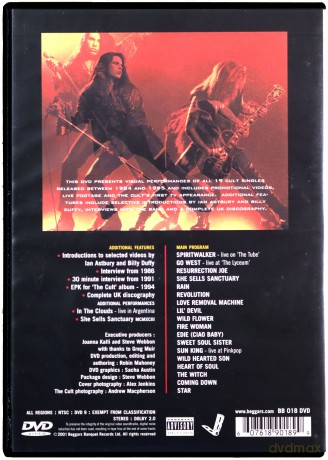 The Cult: Pure Cult- Dvd Anthology 84-95 [DVD]