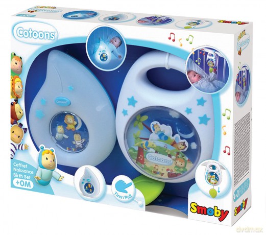 SMOBY Cotoons Pozytywka i lampka