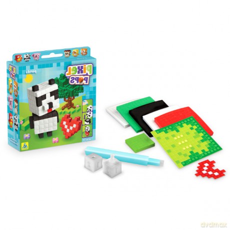 TOF PixelPops, Pixelowy zwierzak panda