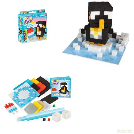 TOF PixelPops, Pixelowy zwierzak pingwin