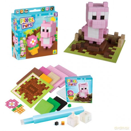 TOF PixelPops, Pixelowy zwierzak, świnka