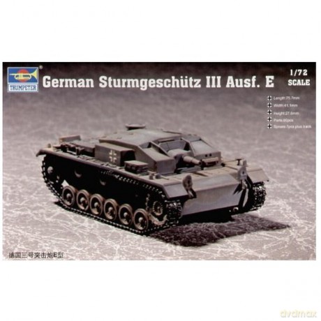 TRUMPETER German Sturmgeschutz III [MODELARSTWO]