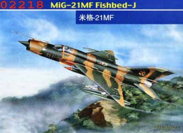 TRUMPETER MIG21 MF [MODELARSTWO]