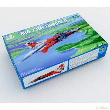 TRUMPETER Russian MIG23MF FloggerB [MODELARSTWO]