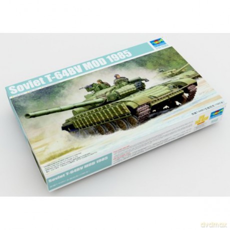 TRUMPETER Soviet T64BV MOD 1985 [MODELARSTWO]