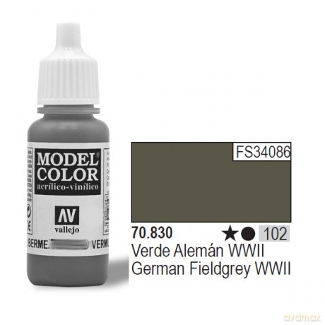 VALLEJO Farba Nr 102 Fieldgrey 17 ml [MODELARSTWO]