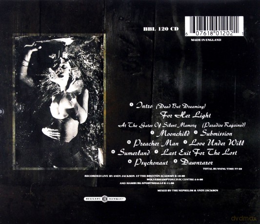 Fields Of The Nephilim: Earth Inferno [CD]