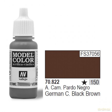 VALLEJO Farba Nr 150 German Black 17 ml [MODELARSTWO]
