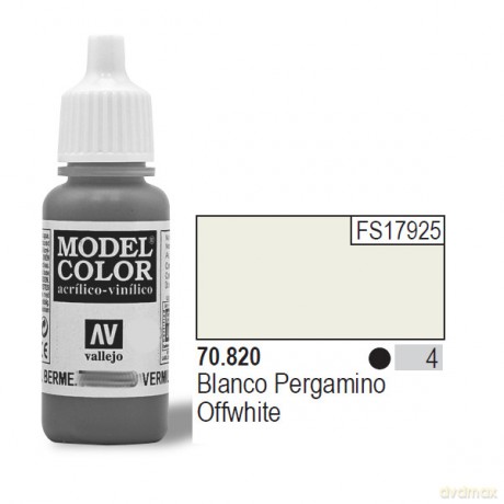 VALLEJO Farba Nr 4 White Matt 17 ml [MODELARSTWO]