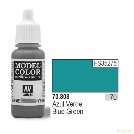 VALLEJO Farba Nr 70 Green Blue Matt 17 ml [MODELARSTWO]