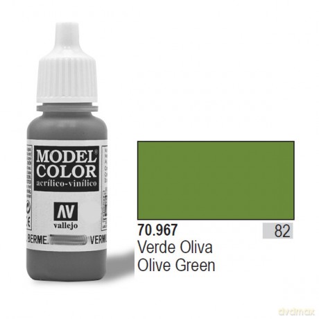 VALLEJO Farba Nr 82 Olive Green 17 ml [MODELARSTWO]