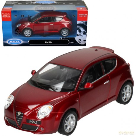 WELLY Alfa Mito, czerwona [MODELARSTWO]