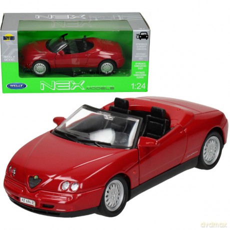 WELLY Alfa Romeo Spider [MODELARSTWO]