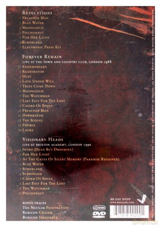 Fields Of The Nephilim: Revelations/Forever Remain/Visionary Heads [DVD]