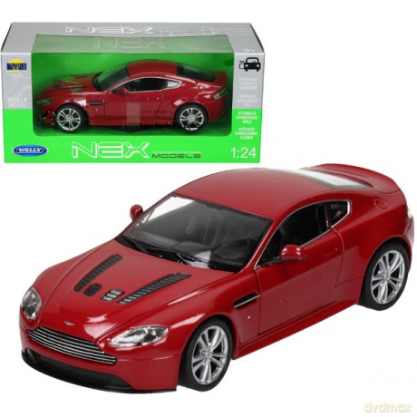 WELLY Aston Martin V12 Vantage, czerwony [MODELARSTWO]