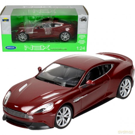 WELLY Aston Martin Vanquish, brązowy [MODELARSTWO]