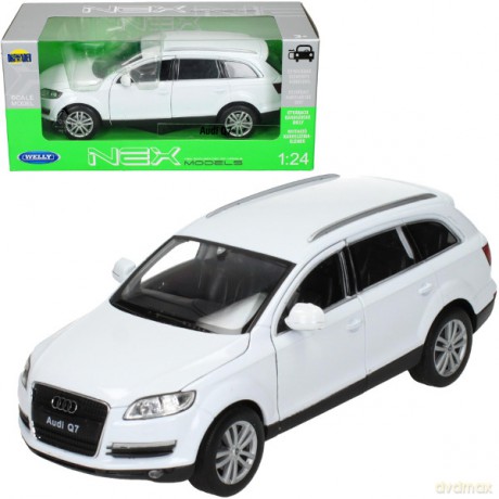 WELLY Audi Q7, bialy [MODELARSTWO]