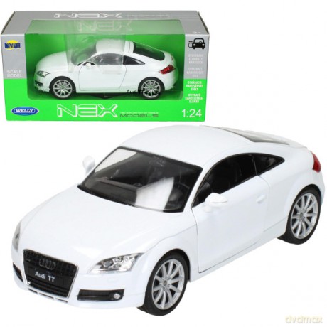 WELLY Audi TT Coupe, białe [MODELARSTWO]