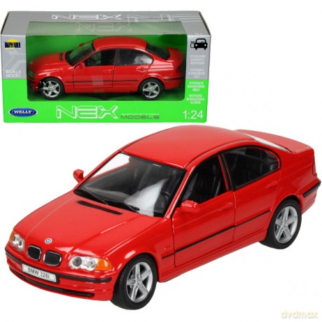 WELLY BMW 328, czerwone [MODELARSTWO]
