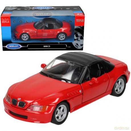 WELLY BMW Z3, czerwony [MODELARSTWO]