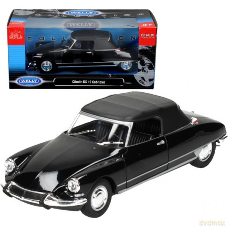 WELLY Citroen DS19, czarny [MODELARSTWO]