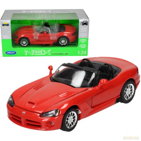 WELLY Dodge Viper, czerwony [MODELARSTWO]