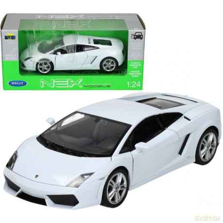 WELLY Lamborghini Gallardo LP5604, biały [MODELARSTWO]