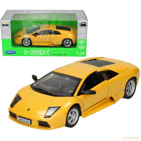 WELLY Lamborgini Murcielago, żółty [MODELARSTWO]