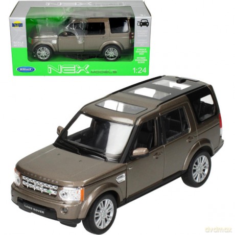 WELLY Land Rover Discovery 4, brązowy [MODELARSTWO]