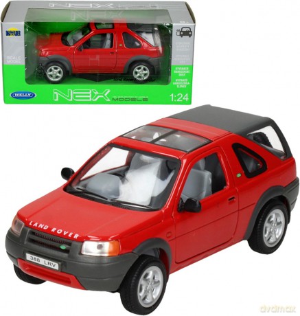 WELLY Land Rovet Freelander, czerwony [MODELARSTWO]