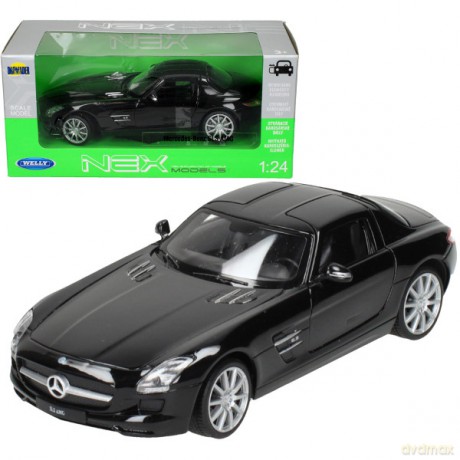 WELLY MercedesBenz SLS AMG, czarny [MODELARSTWO]