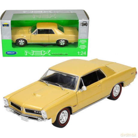 WELLY Pontiac GTO 1965, złoty [MODELARSTWO]