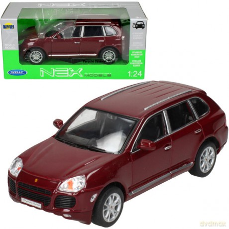 WELLY Porsche Cayenne, czerwony [MODELARSTWO]