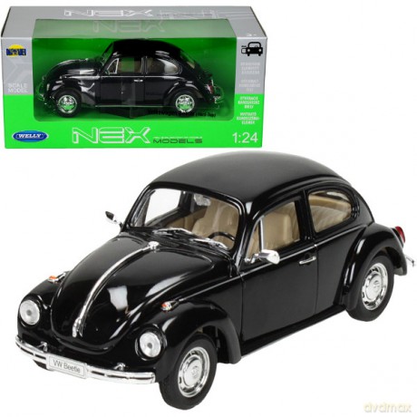 WELLY Volkswagen Beetle, czarny [MODELARSTWO]