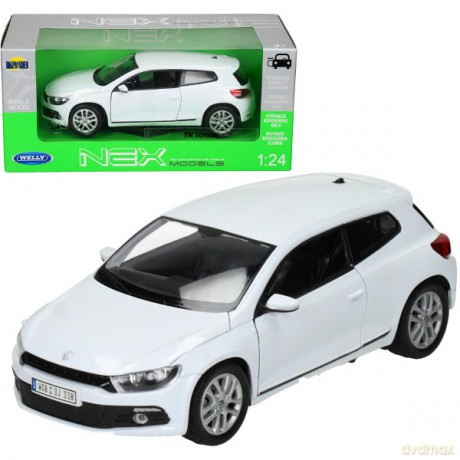 WELLY Volkswagen Scirocco, biały [MODELARSTWO]