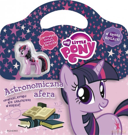 Astronomiczna afera. My Little Pony teczka z prezentem - Marta Jamrógiewicz [KSIĄŻKA]