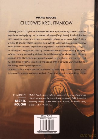 Chlodwig król Franków - Michel Rouche (twarda) [KSIĄŻKA]