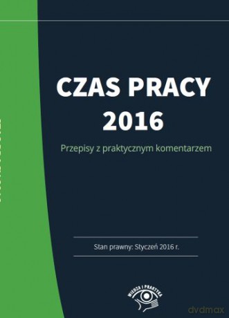 Czas pracy 2016. Praktyczny komentarz - Joanna Kaleta [KSIĄŻKA]