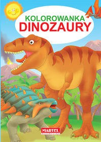 Dinozaury. Kolorowanka - Jarosław Żukowski [KSIĄŻKA]